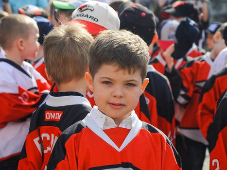 Экскурсия в Омский кадетский военный корпус для маленьких «ястребов»