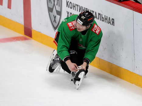 Раскатка «Авангарда» перед матчем с ЦСКА