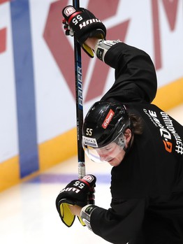 Раскатка «Авангарда» перед матчем с «Автомобилистом»