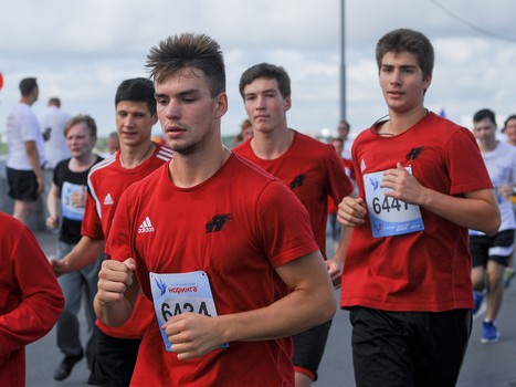 "Омские Ястребы" приняли участие в XXVII Сибирском международном марафоне