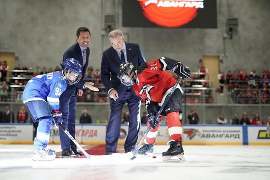 Открытие центрального комплекса Хоккейной Академии «Авангард» 