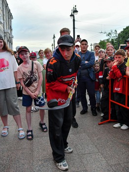 Александр Волков на вечеринке Буэнос Летос