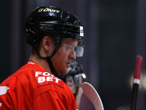 Раскатка «Авангарда» перед матчем с «Сибирью»