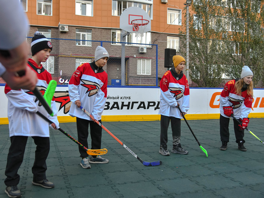 21.10.2024. Открытие спортивной площадки из переработанных шин