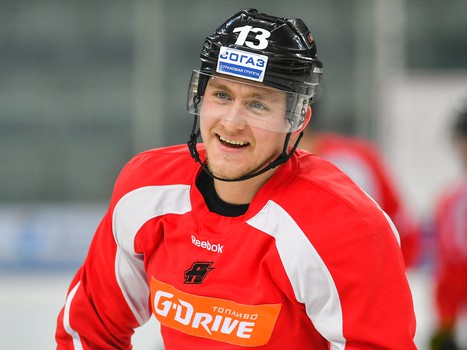 Открытая тренировка "Авангарда" для СМИ перед стартом второго раунда плей-офф