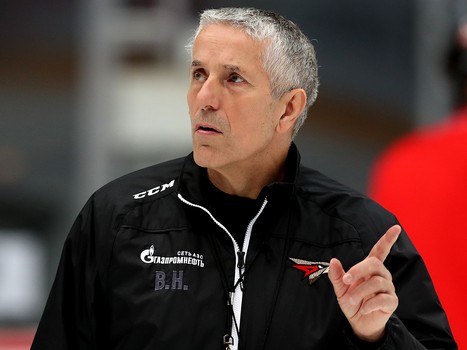 Раскатка «Авангарда» перед матчем против СКА