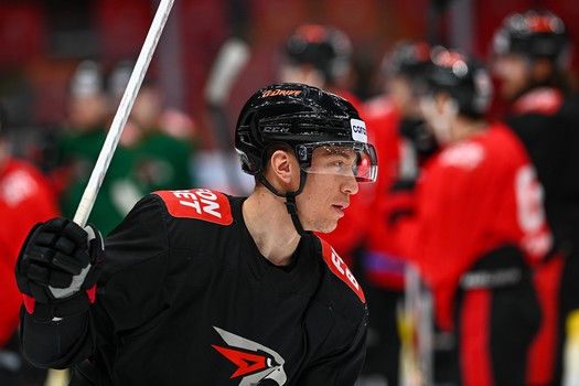 Раскатка «Авангарда» перед матчем с «Ладой»