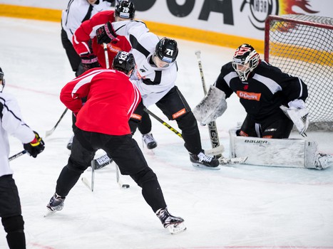 Раскатка "Авангарда" перед матчем с "Торпедо"