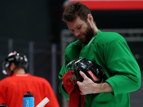 Раскатка «Авангарда» перед матчем с «Амуром»