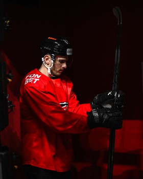 Раскатка «Авангарда» перед вторым матчем серии с «Нефтехимиком»