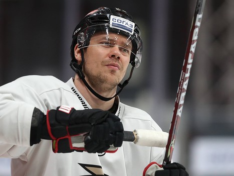 Раскатка «Авангарда» перед матчем с «Нефтехимиком»