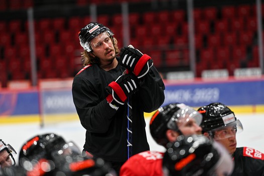 Тренировка «Авангарда» в Омске