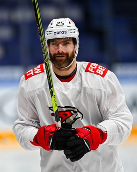 Тренировка «Авангарда» перед матчем в Казани