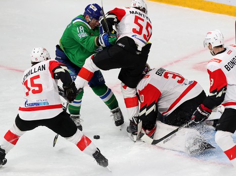 07.03.2020. 1/4 Востока, матч №4. «Салават Юлаев» - «Авангард» 1:5