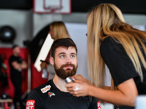 Бэкстейдж съёмки профайлов на сезон 2023/24