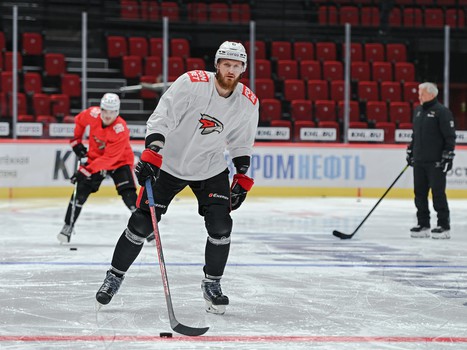 Тренировка «Авангарда» на G-Drive Арене