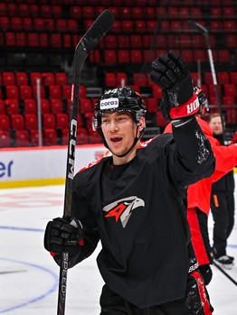 Открытая тренировка «Авангарда» перед вторым раундом плей-офф