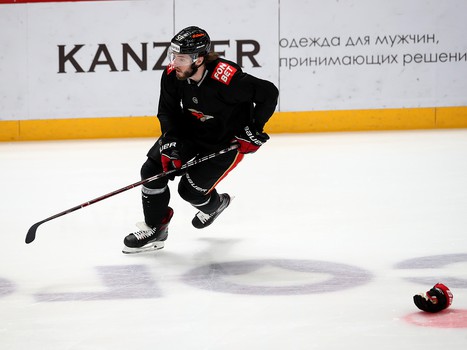 Раскатка «Авангарда» перед матчем с ЦСКА