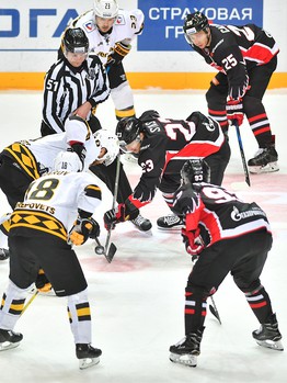 21.02.2018. Серия товарищеских матчей. "Авангард" - "Северсталь" 0:2