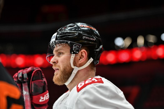 Раскатка «Авангарда» перед матчем с «Нефтехимиком»