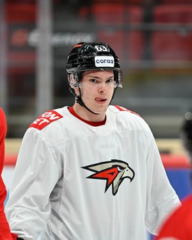 Раскатка «Авангарда» перед матчем с «Барысом»