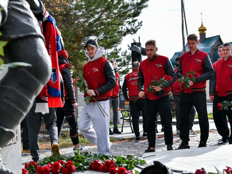 «Авангард» почтил память Алексея Черепанова