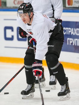 Первая тренировка Богдана Якимова в «Авангарде»