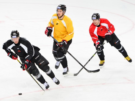 Раскатка "Авангарда" перед домашним матчем против СКА