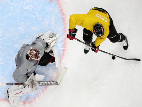 Открытая тренировка «Авангарда» для прессы и болельщиков