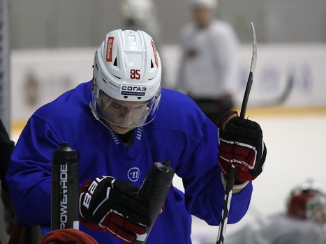 Раскатка «Авангарда» в Уфе перед шестым матчем серии с «Салаватом Юлаевым»