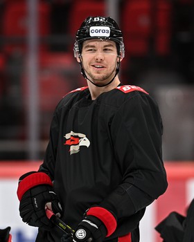 Раскатка «Авангарда» перед матчем с московским «Динамо»