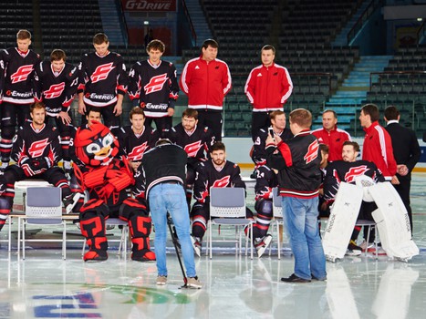 Общее фото "Авангарда" перед стартом сезона 2015-2016