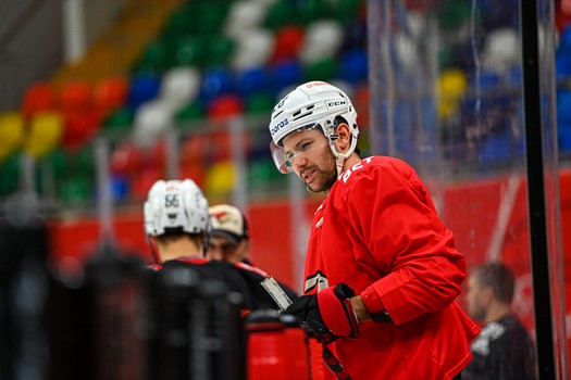 Раскатка «Авангарда» перед выездным матчем со «Спартаком»