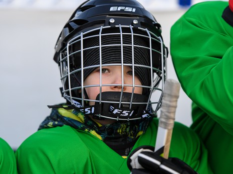 Новая хоккейная коробка в Омске