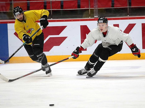 Открытая тренировка «Авангарда» для прессы и болельщиков