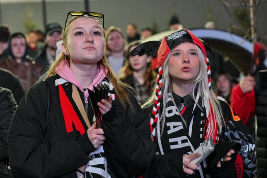 Фан-зона «Авангарда» в Городском саду