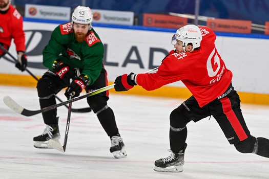 Раскатка «Авангарда» перед четвёртым матчем серии с «Ладой»