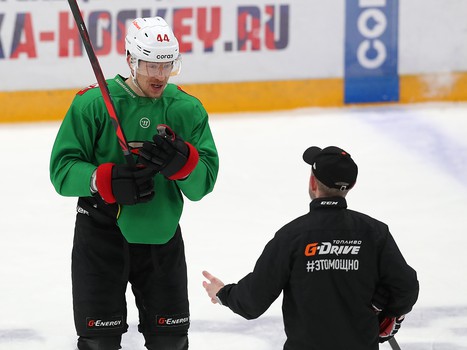 Раскатка «Авангарда» перед пятым матчем финальной серии с ЦСКА