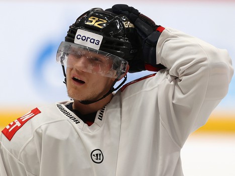 Тренировка «Авангарда» перед матчем с «Салаватом Юлаевым»