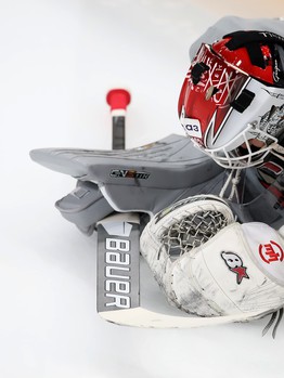 Раскатка «Авангарда» перед матчем с «Магниткой»