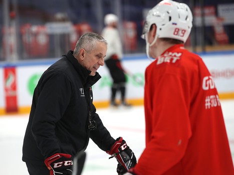 Раскатка «Авангарда» перед вторым матчем серии с «Ак Барсом»