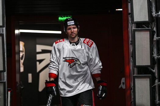 Раскатка «Авангарда» перед первым матчем серии с «Сибирью»