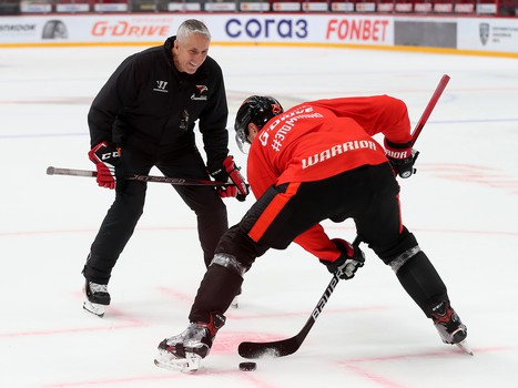 Открытая тренировка «Авангарда» и пресс-конференция перед стартом сезона