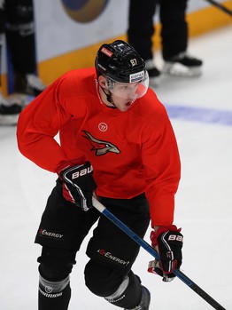 Раскатка «Авангарда» перед матчем с «Трактором»