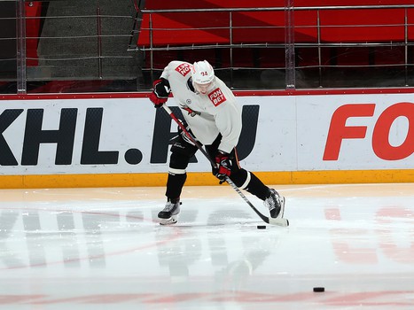 Тренировка «Авангарда» во время паузы в чемпионате