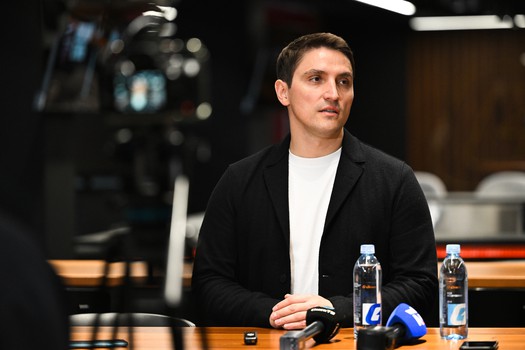 Открытая тренировка «Авангарда» для СМИ