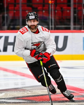 Раскатка «Авангарда» перед матчем с «Сибирью»