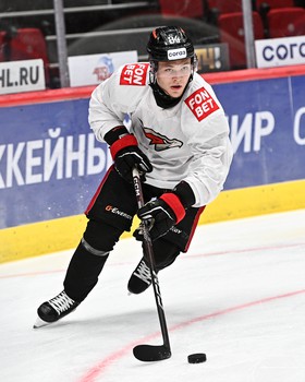 Первая ледовая тренировка «Авангарда»