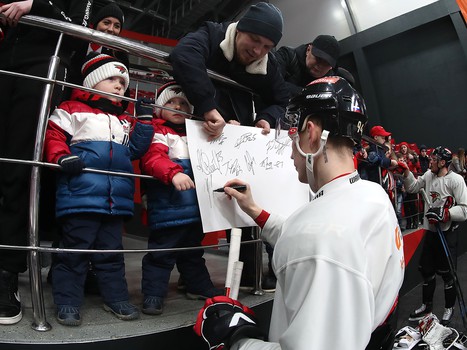 Открытая тренировка «Авангарда» перед стартом плей-офф