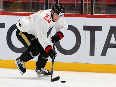 Раскатка «Авангарда» перед матчем с «Автомобилистом»